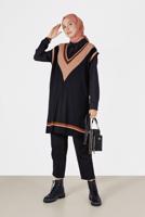 Vêtements hijab NOIR PULL 3 COULEURS 15541