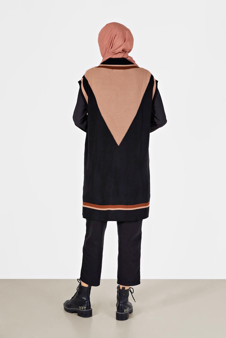 Vêtements hijab NOIR PULL 3 COULEURS 15541