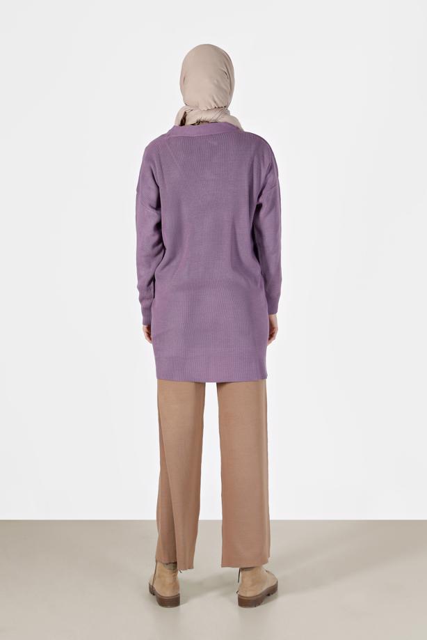 Vêtements hijab  BUTTONED BASIC CARDIGAN 94541  - TRENDTESETTÜR