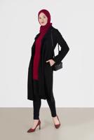 Vêtements hijab ROUGE PULL COL ROULÉ EN MAILLE 00062