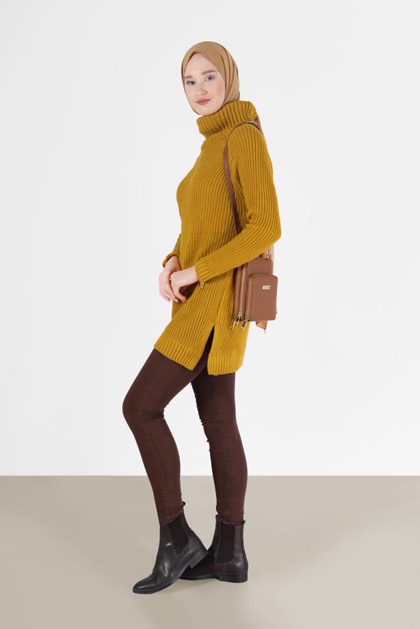 Vêtements hijab  TURTLENECK KNITWEAR SWEATER 00062  - TRENDTESETTÜR