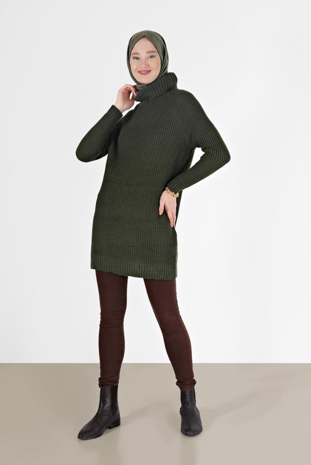 Vêtements hijab  TURTLENECK KNITWEAR SWEATER 00062  - TRENDTESETTÜR