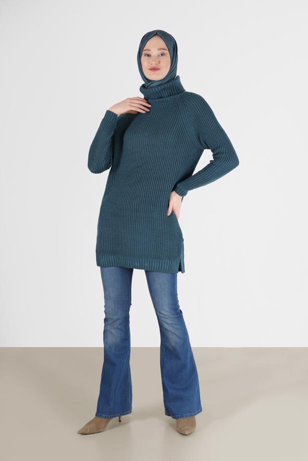 Vêtements hijab  TURTLENECK KNITWEAR SWEATER 00062  - TRENDTESETTÜR
