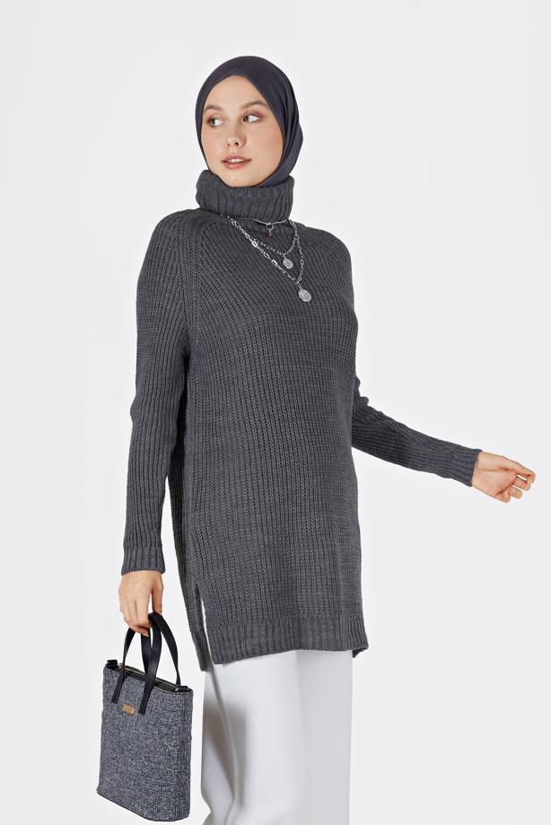 Vêtements hijab  TURTLENECK KNITWEAR SWEATER 00062  - TRENDTESETTÜR