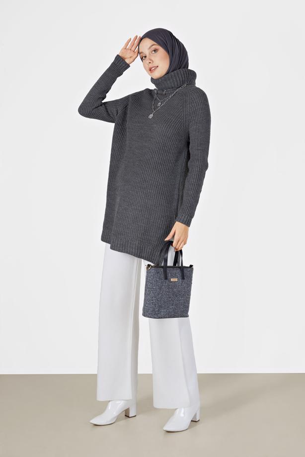 Vêtements hijab  TURTLENECK KNITWEAR SWEATER 00062  - TRENDTESETTÜR