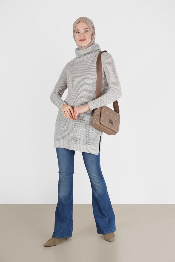 Vêtements hijab  TURTLENECK KNITWEAR SWEATER 00062  - TRENDTESETTÜR