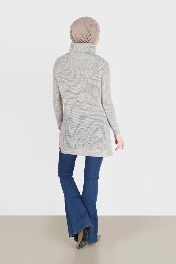 Vêtements hijab  TURTLENECK KNITWEAR SWEATER 00062  - TRENDTESETTÜR