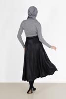 Vêtements hijab GRIS PULL EN MAILLE VELOURS CTELÉ 00081