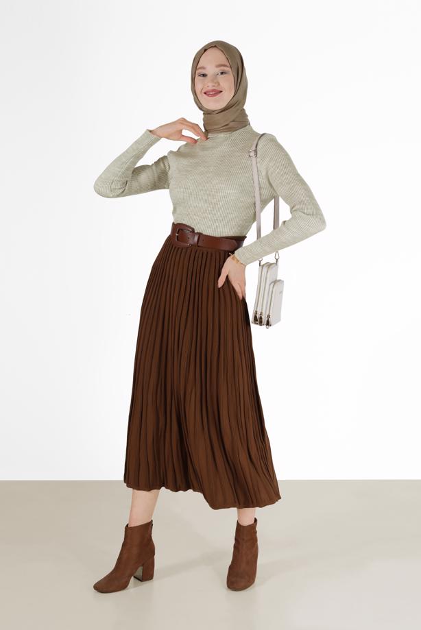 Vêtements hijab  CORDUROY KNITWEAR SWEATER 00081  - TRENDTESETTÜR