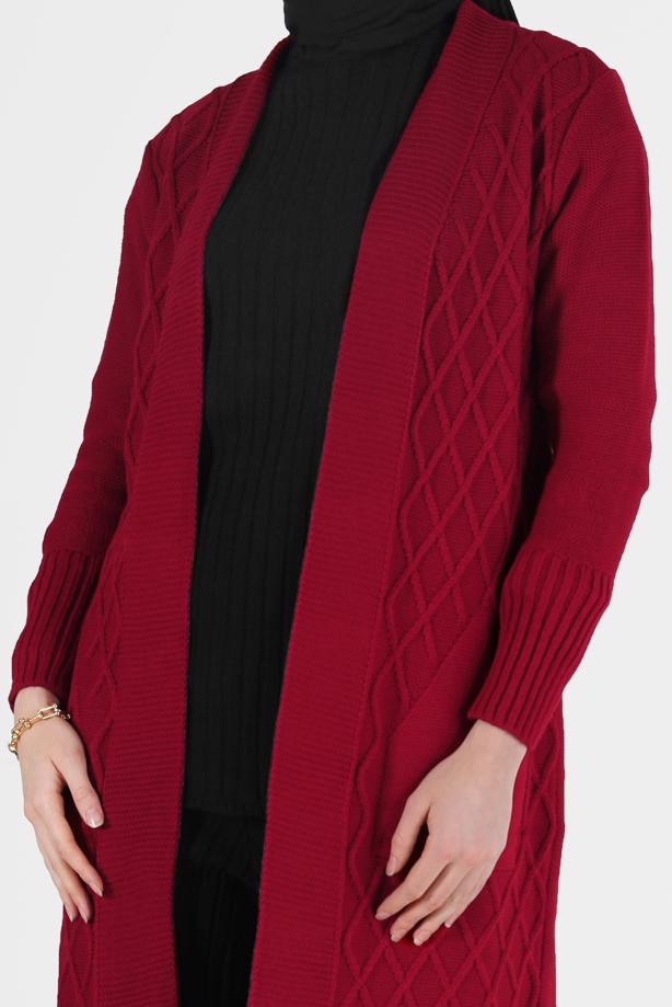 Vêtements hijab  RHOMBUS KNIT CARDIGAN 00091  - TRENDTESETTÜR