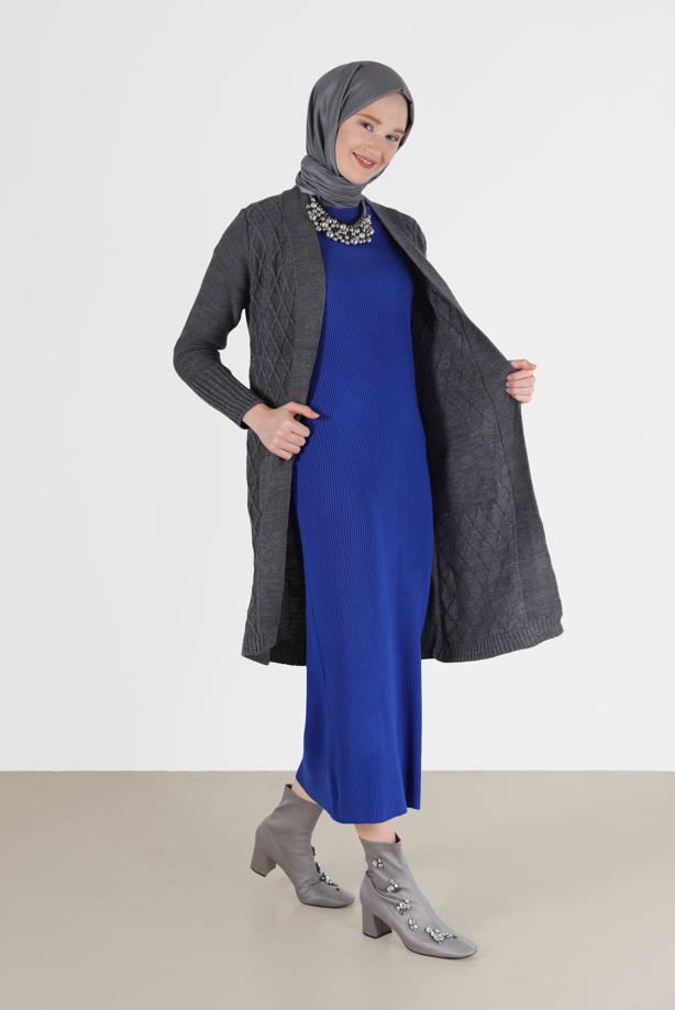 Vêtements hijab  RHOMBUS KNIT CARDIGAN 00091  - TRENDTESETTÜR