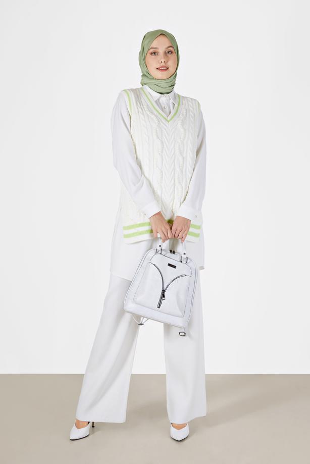 Vêtements hijab  PATTERNED SWEATER 1727  - TRENDTESETTÜR