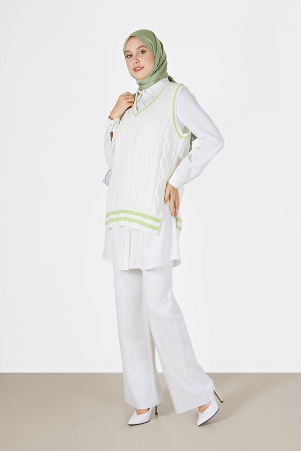 Vêtements hijab  PATTERNED SWEATER 1727  - TRENDTESETTÜR