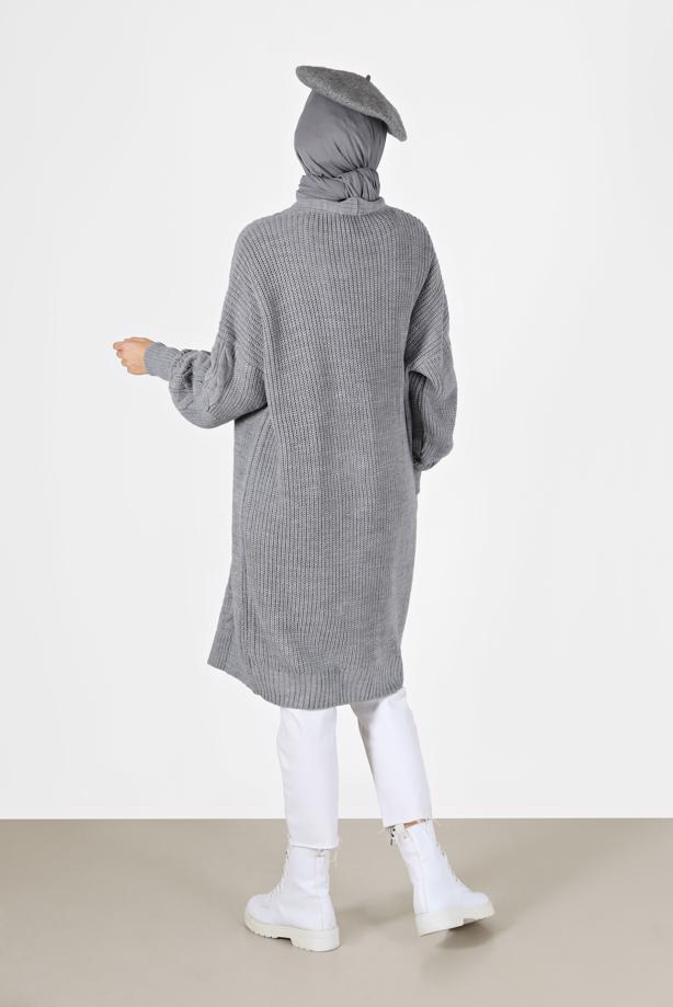 Vêtements hijab  PATTERNED CARDIGAN 6327  - TRENDTESETTÜR