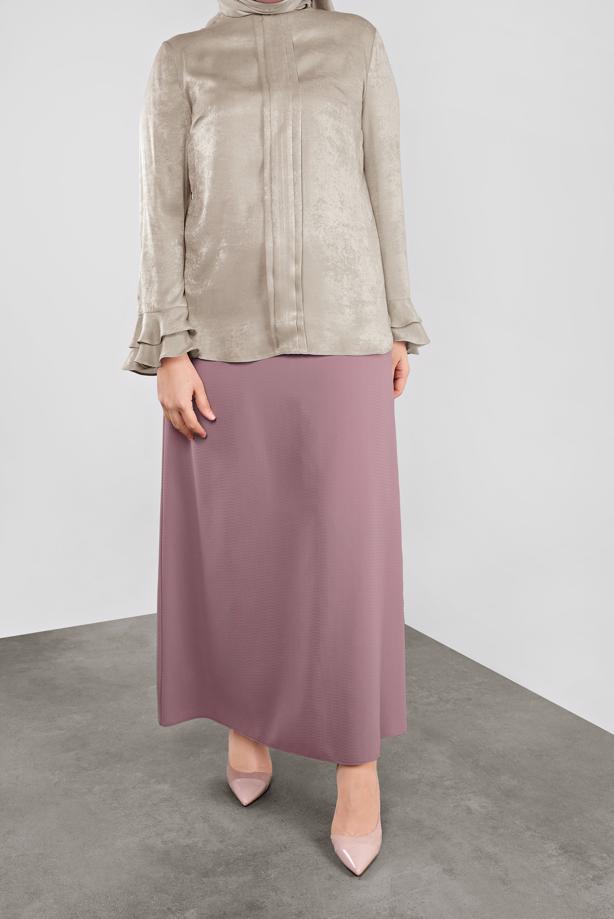 Vêtements hijab BEIGE T 20039 ALVİNA NELLA BLUZ 44/48 TEK42 - TRENDTESETTÜR