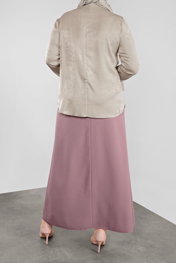Vêtements hijab BEIGE T 20039 ALVİNA NELLA BLUZ 44/48 TEK42 - TRENDTESETTÜR