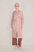 Tesettür giyim PUDRA ALVİNA PUL PAYET DETAYLI GİY ÇIK 40641 