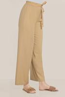 Tesettür giyim TURUNCU ALVİNA BELİ LASTİKLİ PANTOLON 70078 