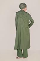 Tesettür giyim HAKİ ALVİNA BELİ BAĞCIKLI SALAŞ PANTOLON 70088 