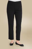 Tesettür giyim SİYAH ALVİNA ARA BEL CEPLİ PANTOLON 70089 