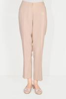 Tesettür giyim BEJ ALVİNA ARA BEL CEPLİ PANTOLON 70089 