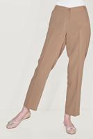 Tesettür giyim KAHVE ALVİNA ARA BEL CEPLİ PANTOLON 70089 