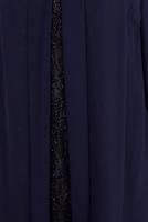 Tesettür giyim LACİVERT SİMLİ DANTELLİ TUNİK T 20042
