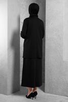 Vêtements hijab NOIR ALVINA COSTUME À JUPE T 20186