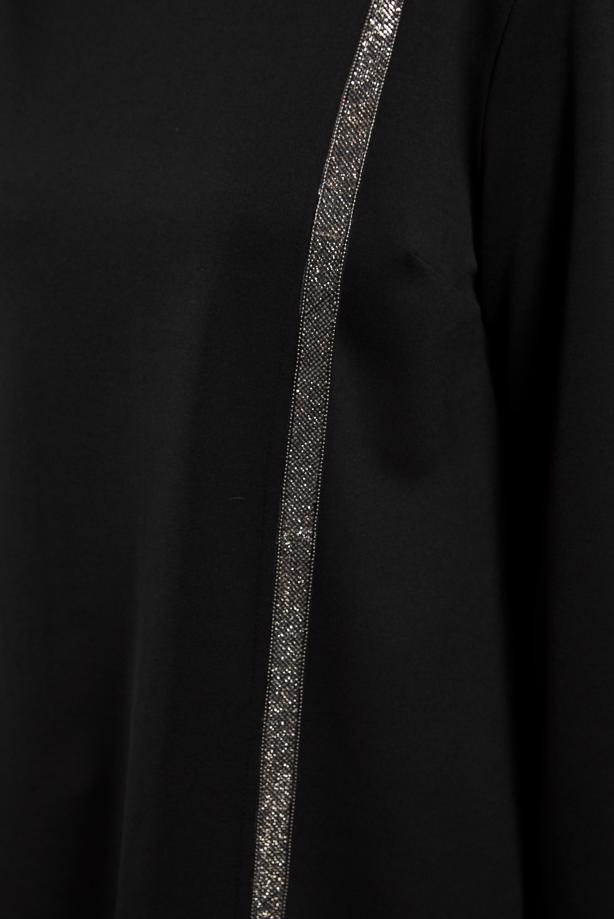 Hijab clothing BLACK ALVINA SKIRTED SUIT T 20186 - TRENDTESETTÜR