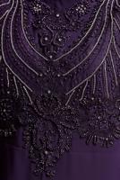 Tesettür giyim MOR ALVİNA TAŞLI ABİYE ELBİSE T 5515