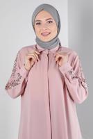 Vêtements hijab POUDRE ALVINA BLOUSE GRANDE TAILLE T 20240