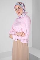Hijab clothing POWDER ALVINA FLOWER PATTERNED BLOUSE T 42888