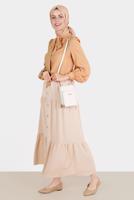 Hijab clothing ORANGE ALVINA TIE DETAILED BLOUSE T 42925