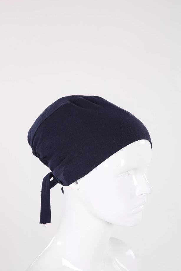 Vêtements hijab BLEU MARINE BONNET SANS SOUDURE 10260 - TRENDTESETTÜR