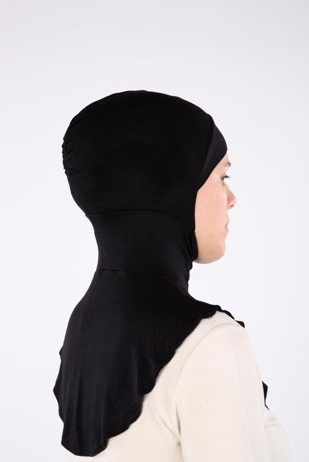 Vêtements hijab NOIR BONNET 50260 - TRENDTESETTÜR