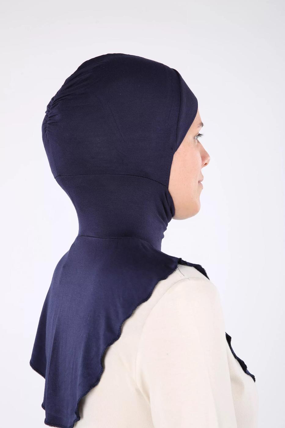 Hijab clothing NAVY BLUE BONNET 50260 