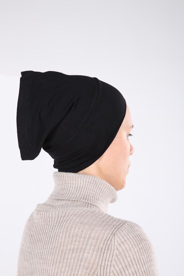 Vêtements hijab NOIR BONNET 60260  - TRENDTESETTÜR