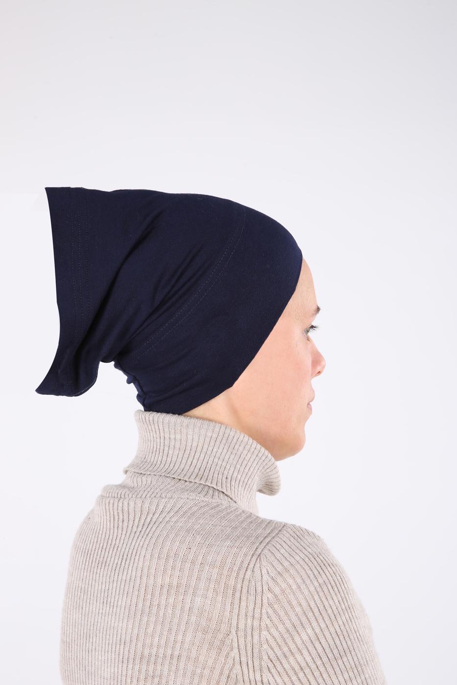 Hijab clothing NAVY BLUE BONNET 60260