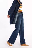 Tesettür giyim MAVİ CEPLİ DENİM CEKET 30024 