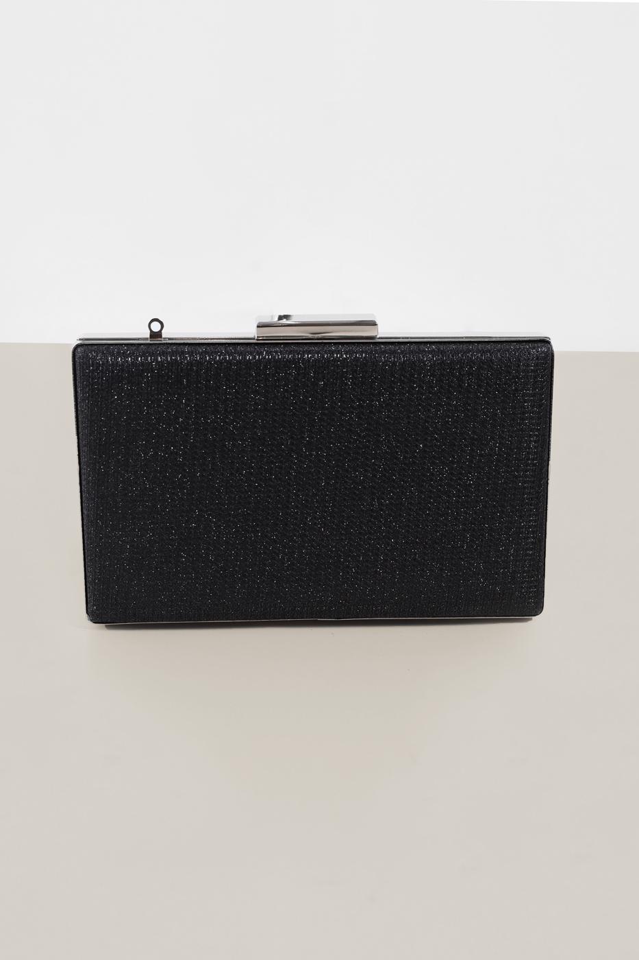 Tesettür giyim SİYAH ALVİNA ABİYE ÇANTA 035 