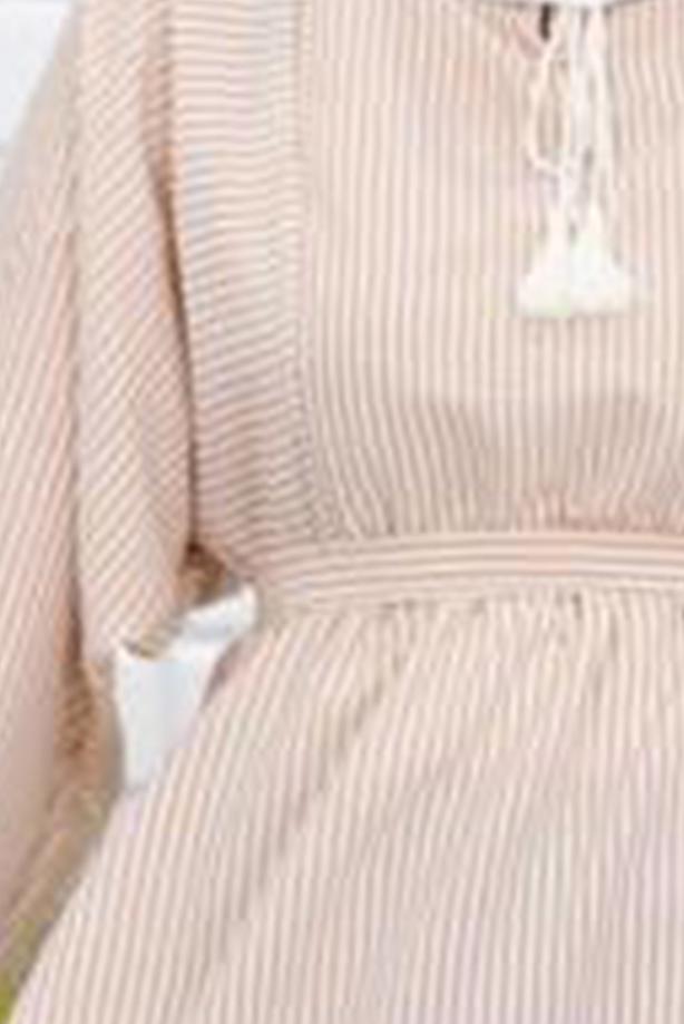 Vêtements hijab  STRIPED DRESS 4050  - TRENDTESETTÜR