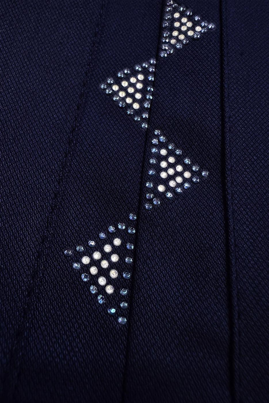 Vêtements hijab BLEU MARINE JUPE BRODÉE ALVINA GEM T 60293