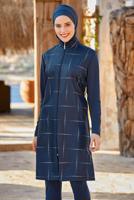 Hijab clothing NAVY BLUE HIJAB SWIMSUIT T 0934