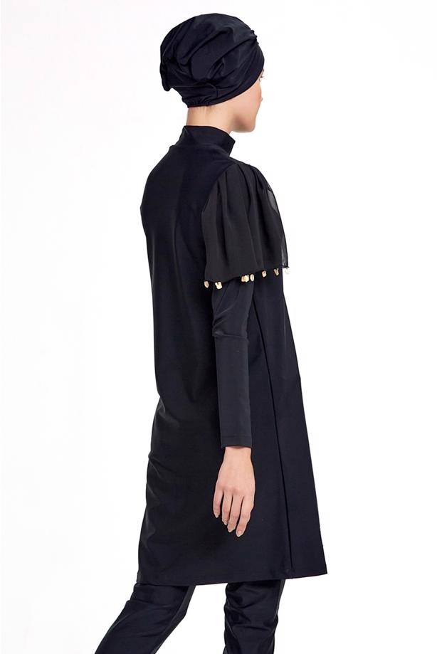 Hijab clothing  TULLE DETAIL HIJAB SWIMSUIT 2434   - TRENDTESETTÜR