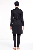 Vêtements hijab NOIR MAILLOT DE BAIN HIJAB MULTICOLORE 4190
