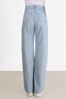 Tesettür giyim MAVİ YÜKSEK BEL BOL PAÇA PANTOLON 005 