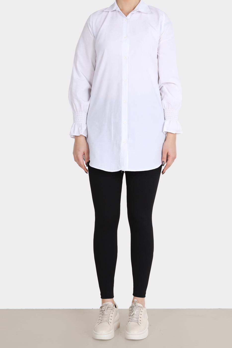 Tesettür giyim SİYAH FİTİLLİ  TAYT 0045   