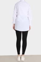 Tesettür giyim SİYAH FİTİLLİ  TAYT 0045   