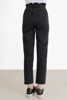 Tesettür giyim GRİ PAPERBAG DENIM PANTOLON 214  