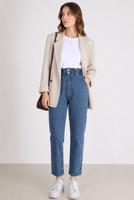 Hijab clothing BLUE DENIM MOM JEAN T 504 
